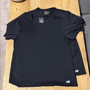 NEW BALANCE CREW NECK T SHIRT 2PK MENS